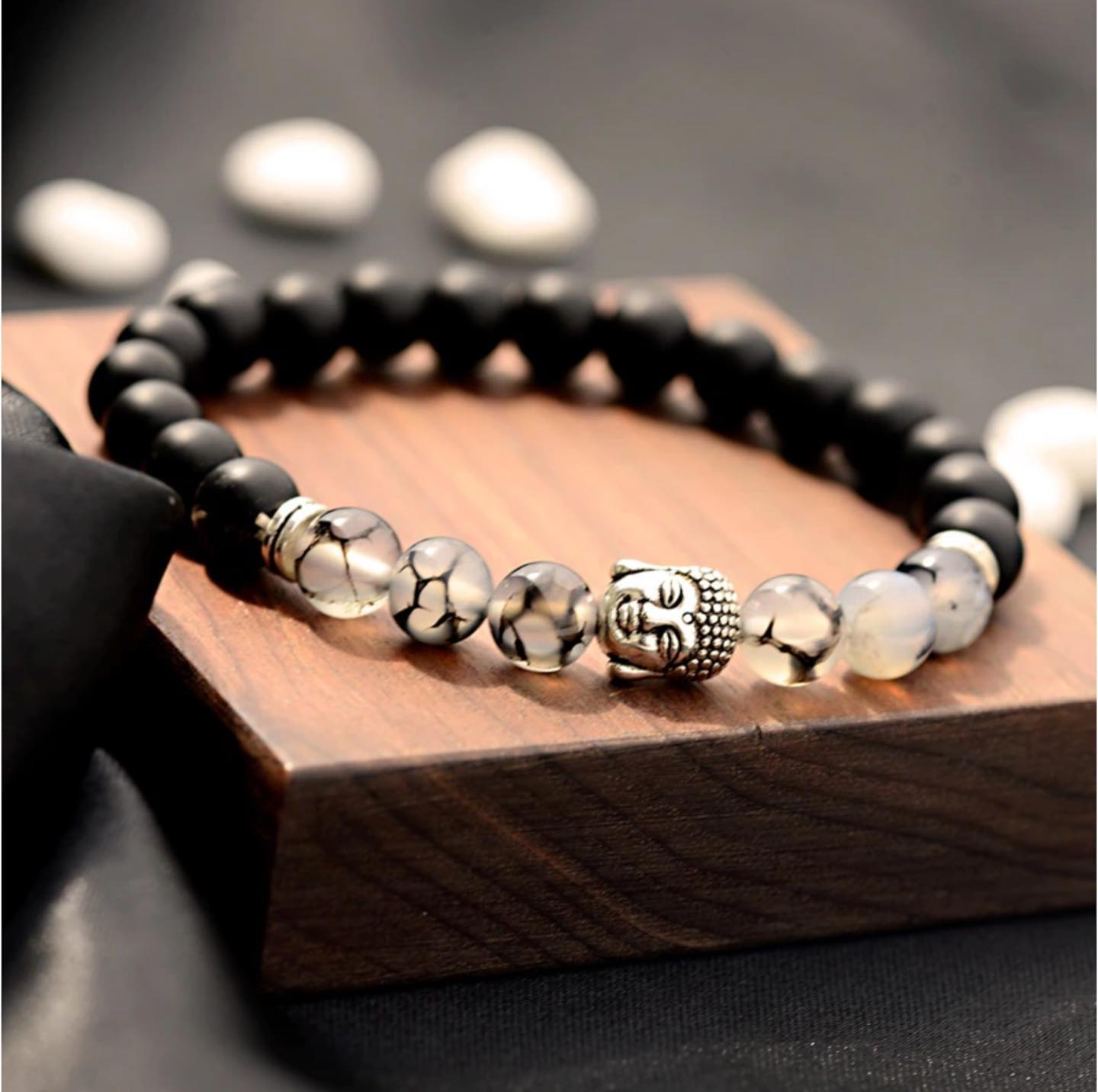 BRAZALETE CUARZO TURMALINADO - soybudamex