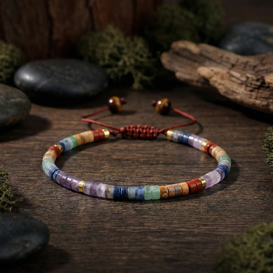 PULSERA ALINEACIÓN 7 CHAKRAS