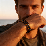 Pulsera Ojo de Tigre para Hombre