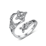 Anillo Nudo Celta Ajustable
