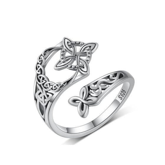 Anillo Nudo Celta Ajustable