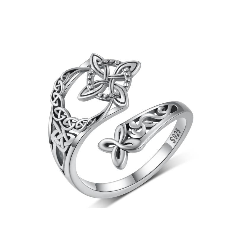 Anillo Nudo Celta Ajustable