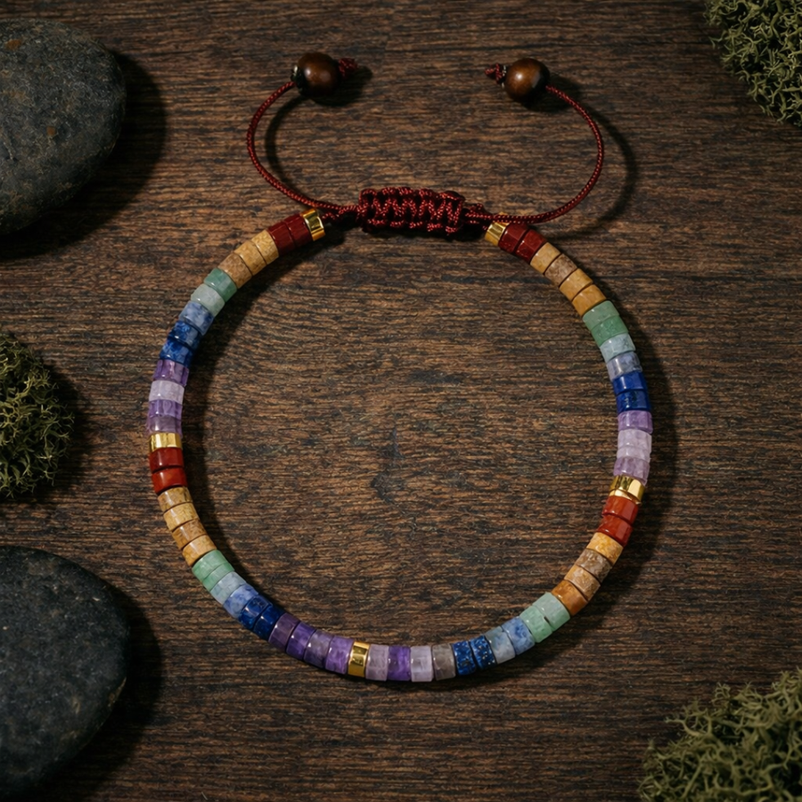 PULSERA ALINEACIÓN 7 CHAKRAS