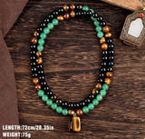 Collar Piedra Natural Bohemio