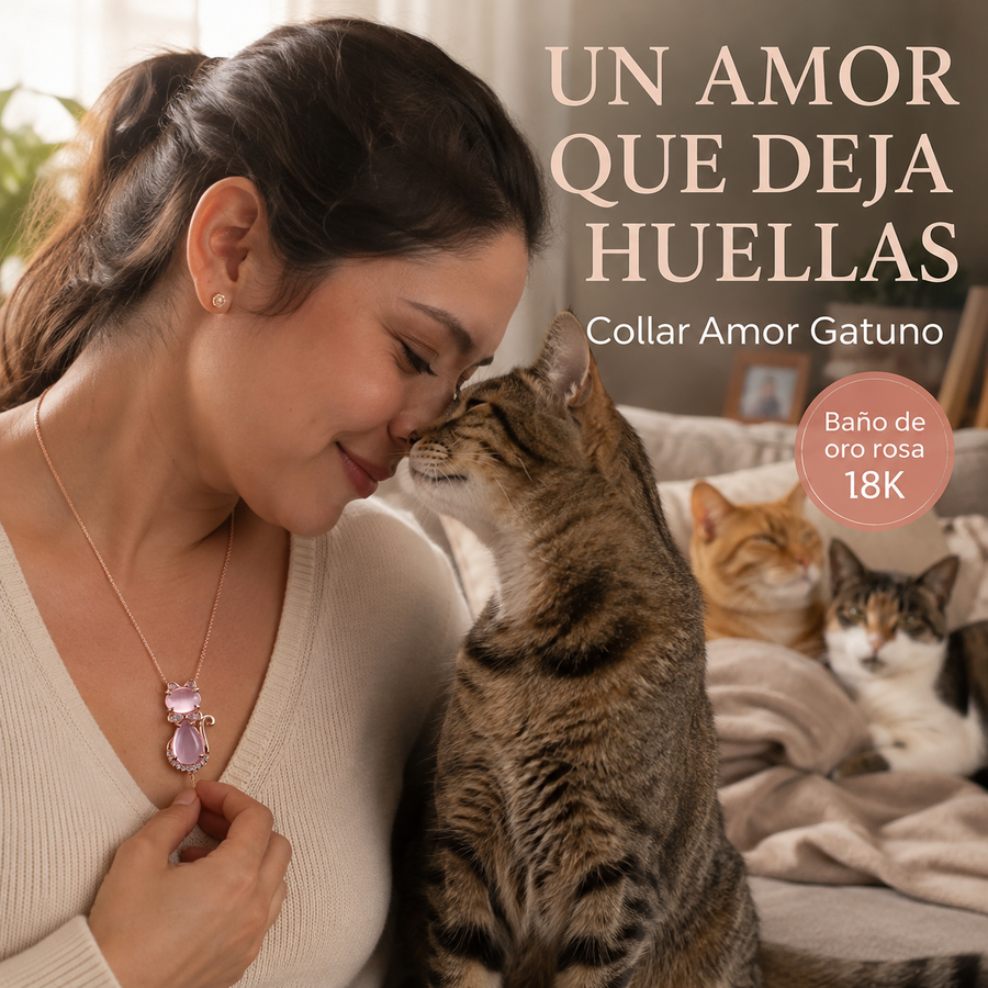 Collar Gatuno (Cuarzo)