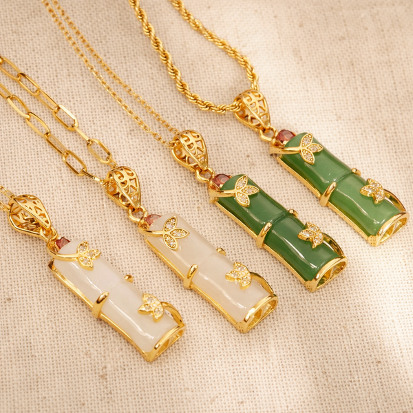 Collar Jade Bambú