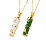 Collar Jade Bambú