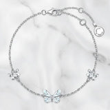Pulsera Mariposa que Brilla en la Oscuridad