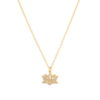 Collar Loto Dorado