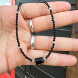 Collar de Turmalina Negra