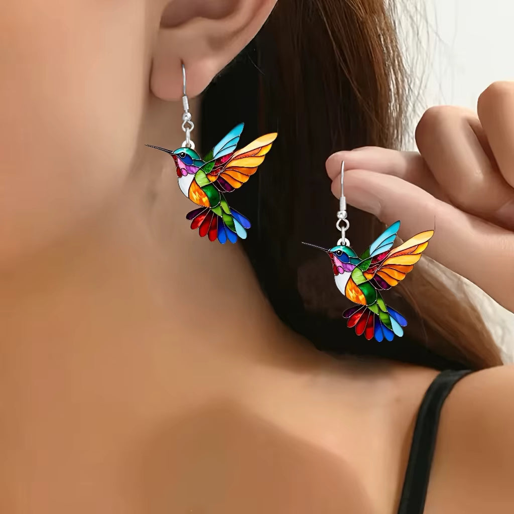 🌟 PENDIENTES ALMA DE COLIBRÍ🌟