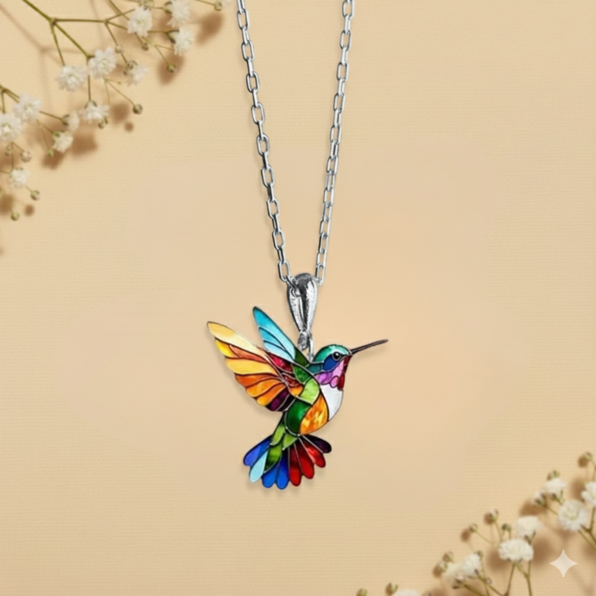 ✨ COLECCION  ALMA DE COLIBRÍ ✨ (collar o aretes)