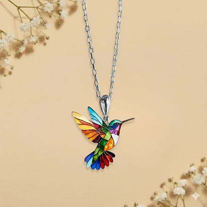 ✨ COLECCION  ALMA DE COLIBRÍ ✨ (collar o aretes)