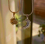 Collar Dúo Sol y Luna