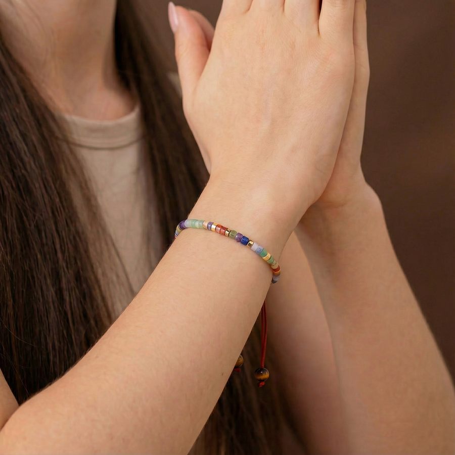 PULSERA ALINEACIÓN 7 CHAKRAS