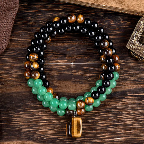 Collar Piedra Natural Bohemio