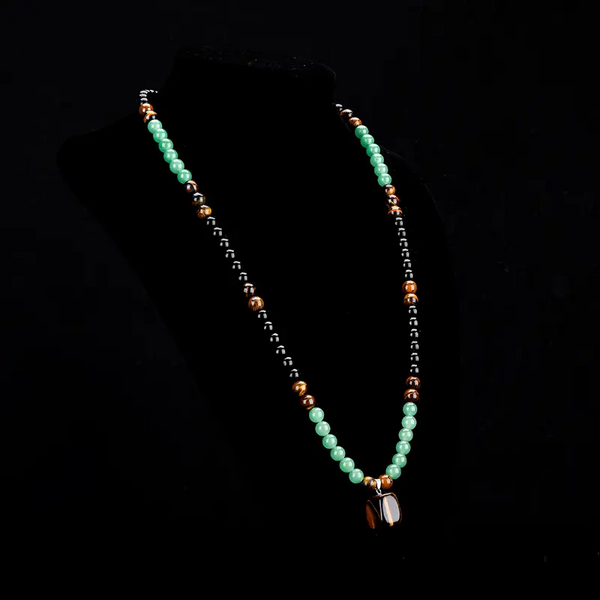 Collar Piedra Natural Bohemio