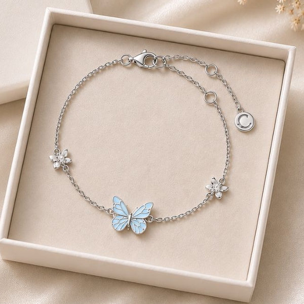 Pulsera Mariposa que Brilla en la Oscuridad