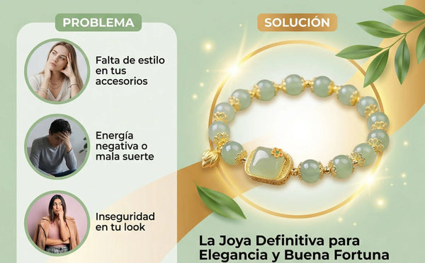 Brazalete de Jade Flor de Loto