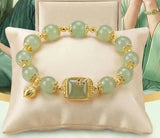 Brazalete de Jade Flor de Loto