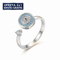 Anillo Giratorio Azul